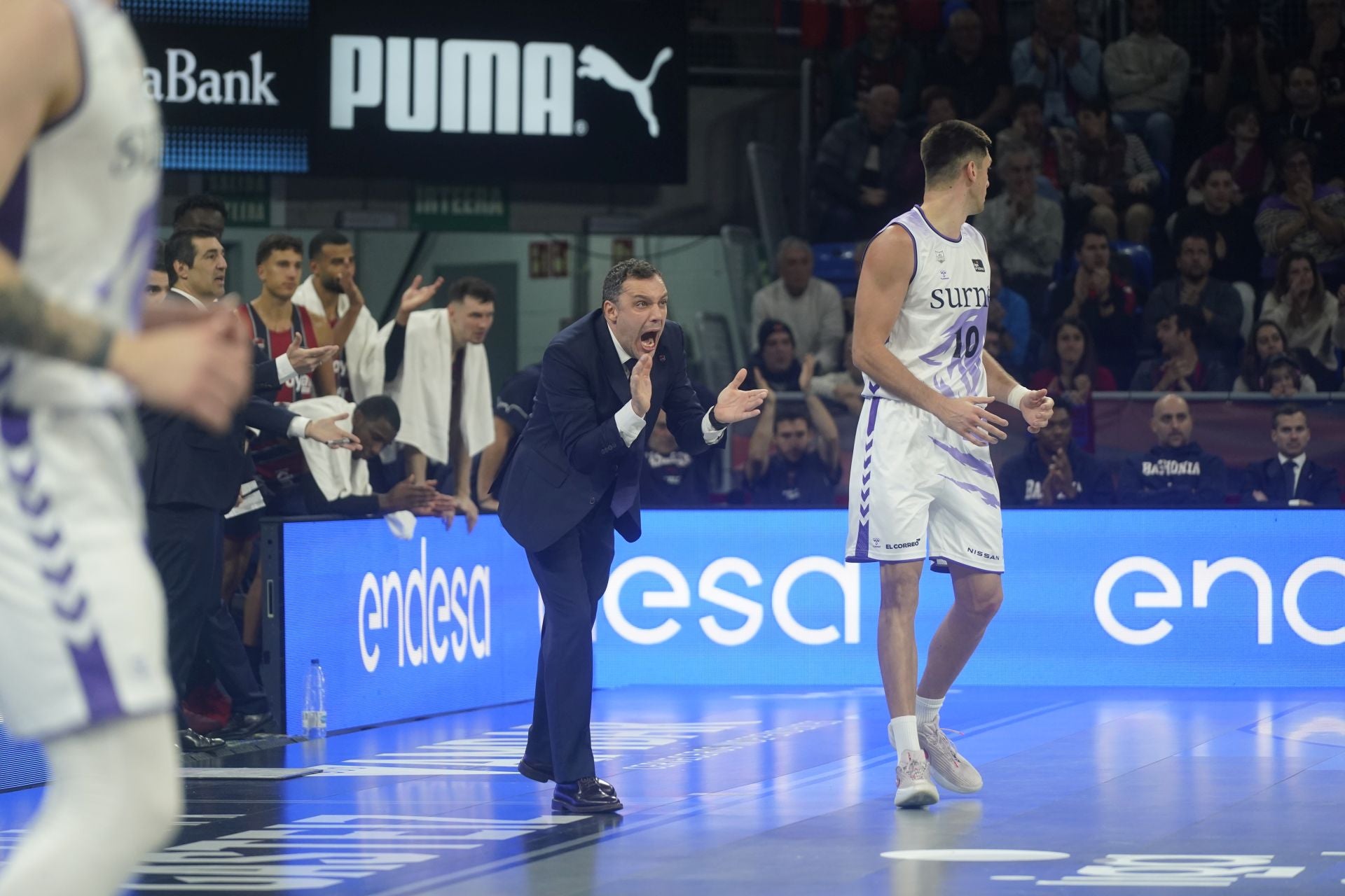 El derbi entre el Baskonia y Surne Bilbao, en fotos