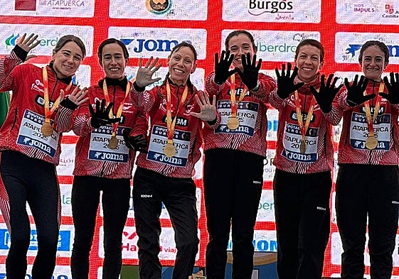 El Bilbao Atlestismo logra su décimo título nacional de cross.