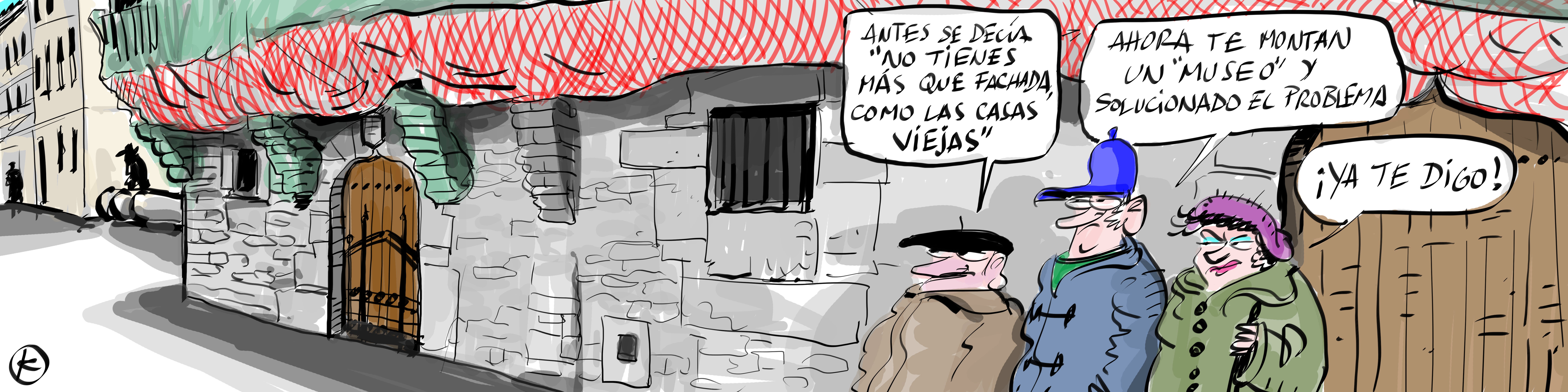 La tira de Cerrajería y las obras de rehabilitación del palacio Maturana-Verástegui