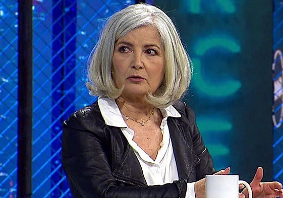 Consuelo Berlanga durante su entrevista en 'El show de Bertín', en Canal Sur.