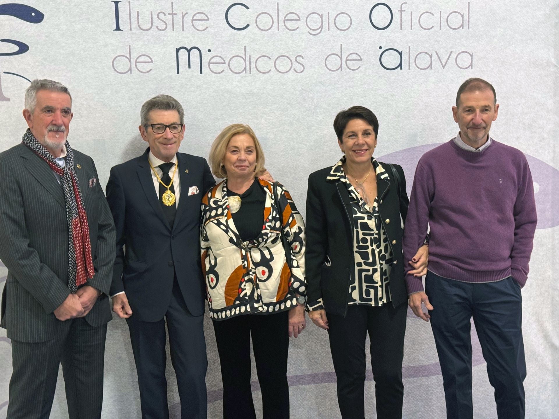 Joseba Atxotegi, José Miguel Samaniego, María José Regalado, Seve Domínguez y José Errasti.
