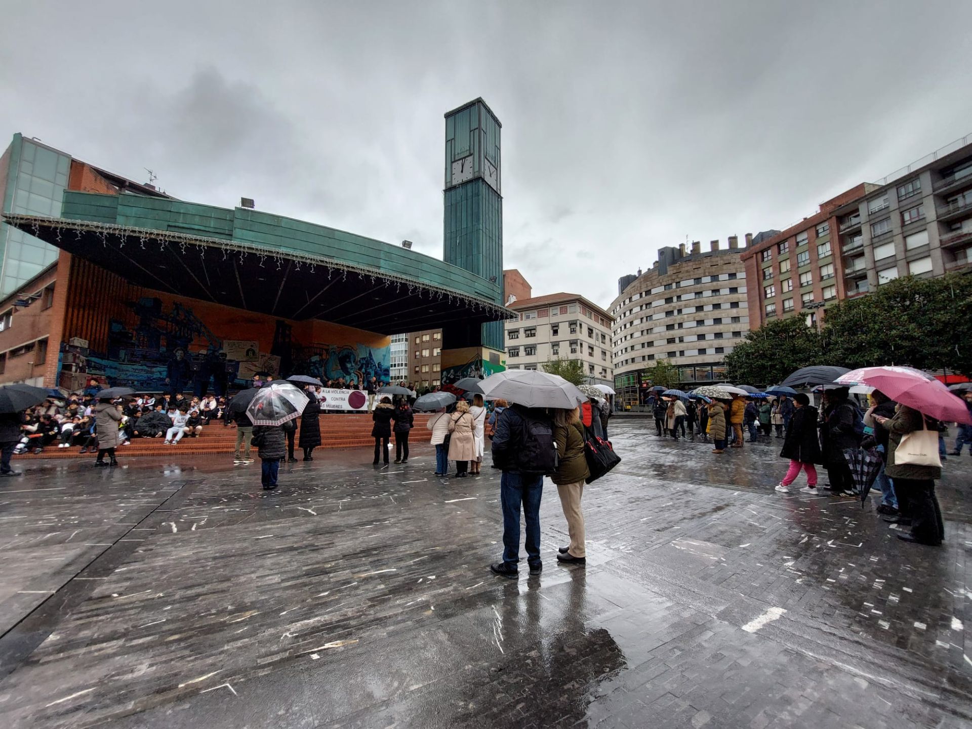 Las imágenes que deja el 25-N en Bizkaia