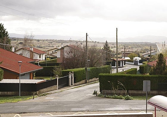 Una calle de la localidad alavesa de Berrikano.