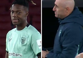 La brillante respuesta de un utillero del Athletic a las mofas del Camp Nou a Nico