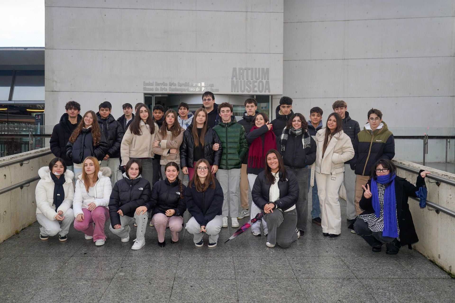 1º de Bachillerato de Economía del Colegio Urkide.