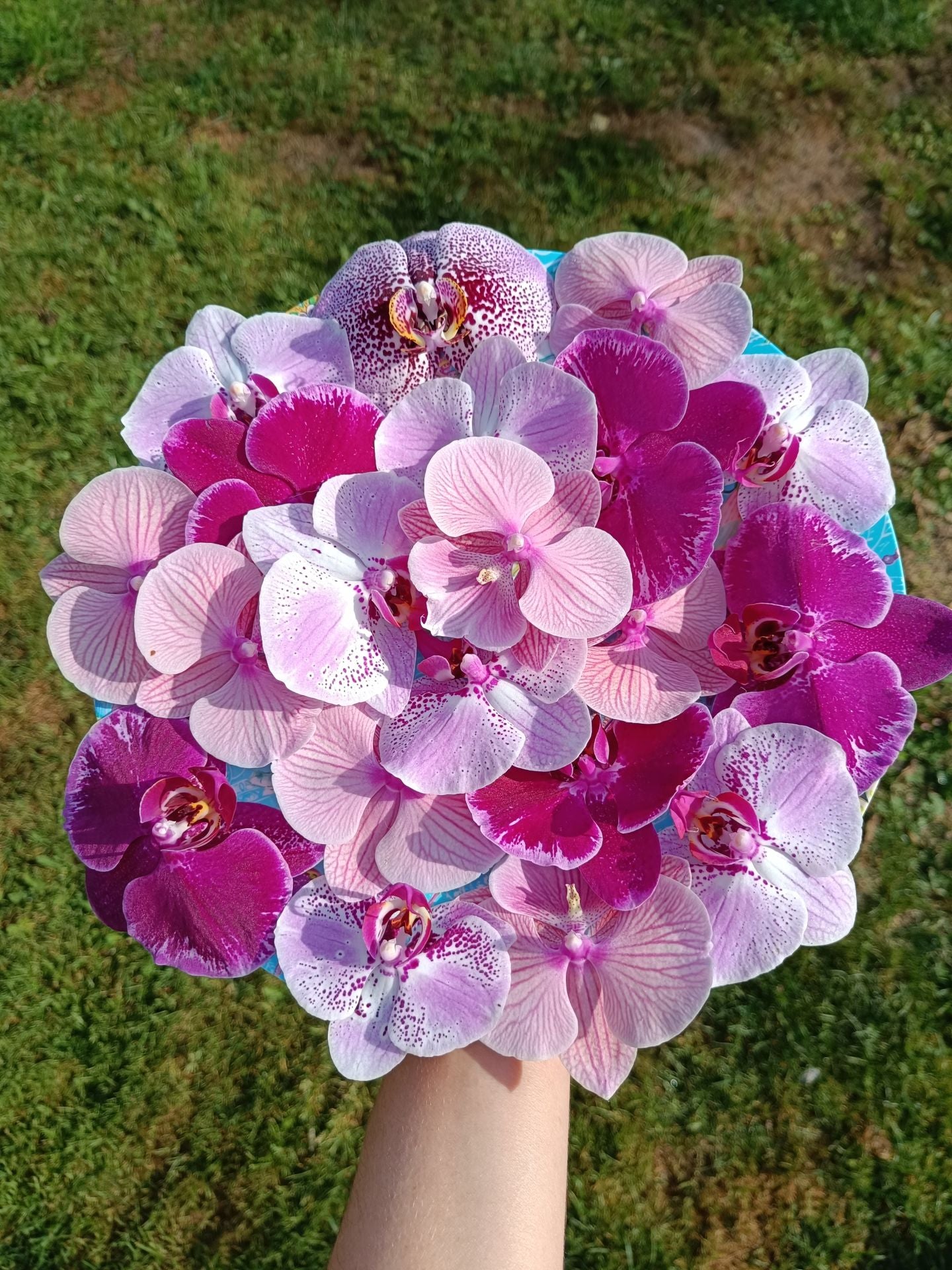 Alba dejó su trabajo fijo en la oficina para crear joyas con más de 100 orquídeas… y hasta con piparras