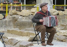 Presentando el disco en el Museo de Reproducciones Artísticas.