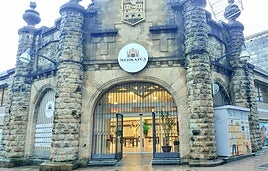 El mercado de abastos está situado en el casco viejo de Durango.