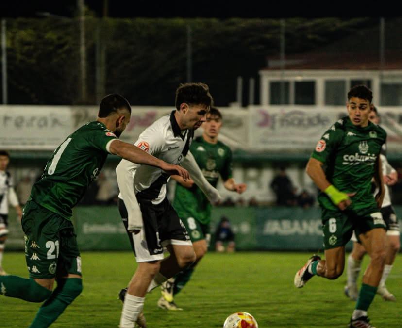 Nacho Castillo, en la jugada del gol.