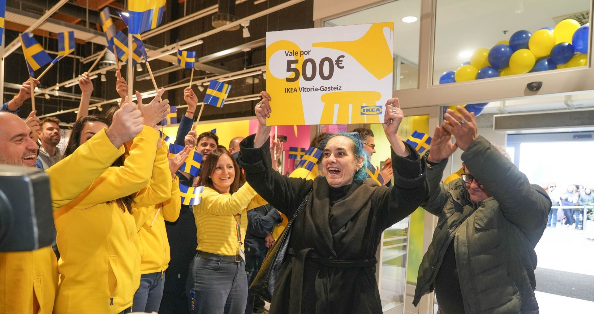 La inauguración de la tienda de Ikea en Vitoria, en imágenes