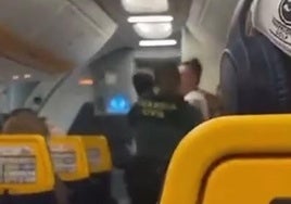 Una luchadora de MMA agrede a dos guardias civiles en un avión