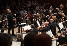 La Orquesta Sinfónica de Barcelona y Cataluña.