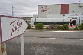 Instalaciones de Talgo en la localidad alavesa de Ribavellosa