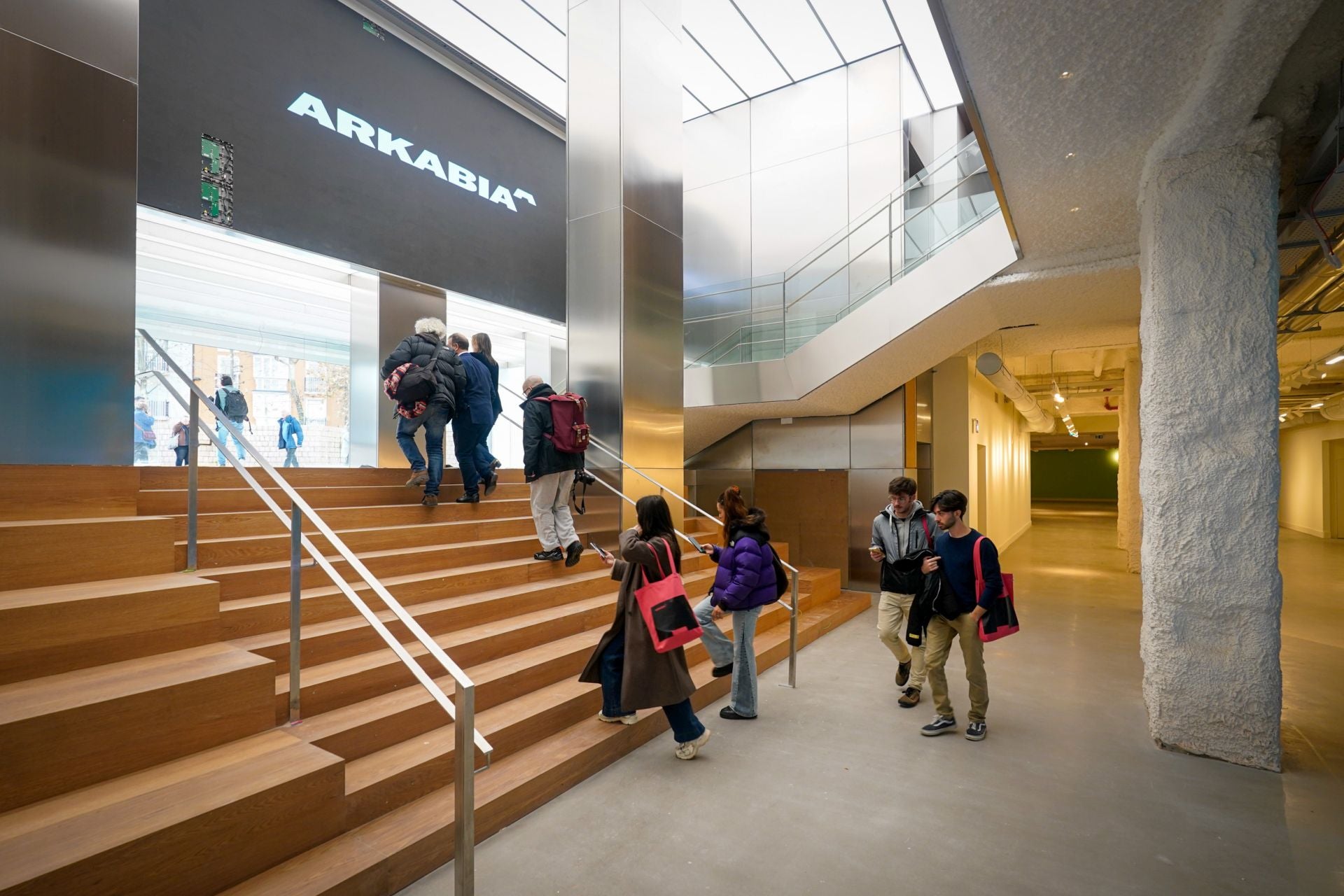 Arkabia, el espacio cultural de la Vital, en imágenes