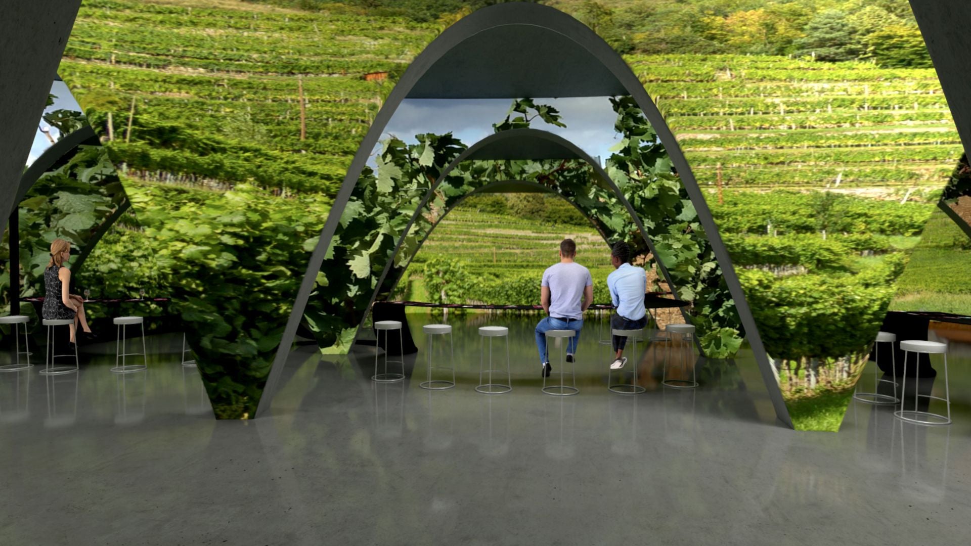 El museo destaca por un amplio uso de herramientas audiovisuales para la inmersión de los visitantes.