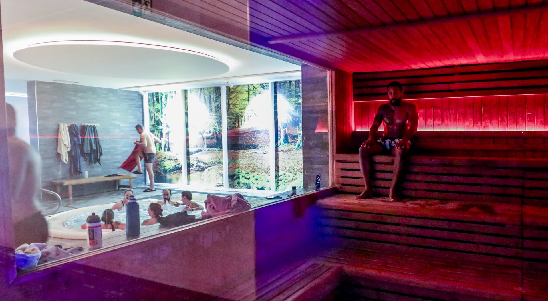 Así se preparan los luchadores de WOW