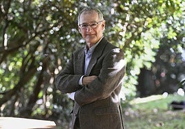 Bengoetxea, retratado el viernes en las instalaciones del vicerrectorado de Gipuzkoa, en San Sebastián.