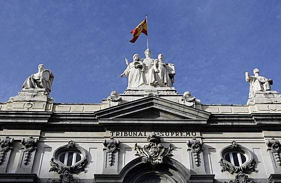 Edificio del Tribunal Supremo en Madrid.
