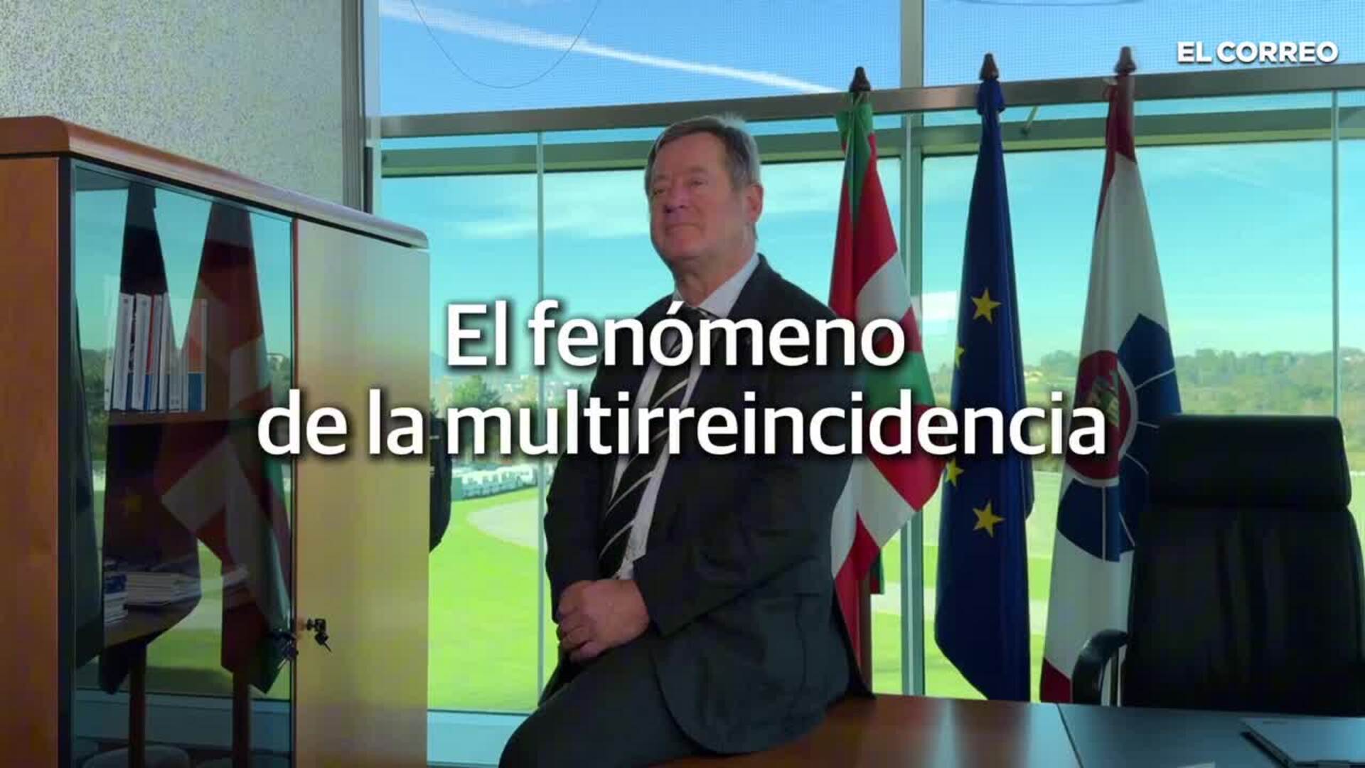 Entrevista al consejero de Seguridad Bingen Zupiria