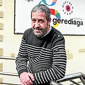 Gotzon Gomez, Gerediaga Elkarteko lehendakaria.