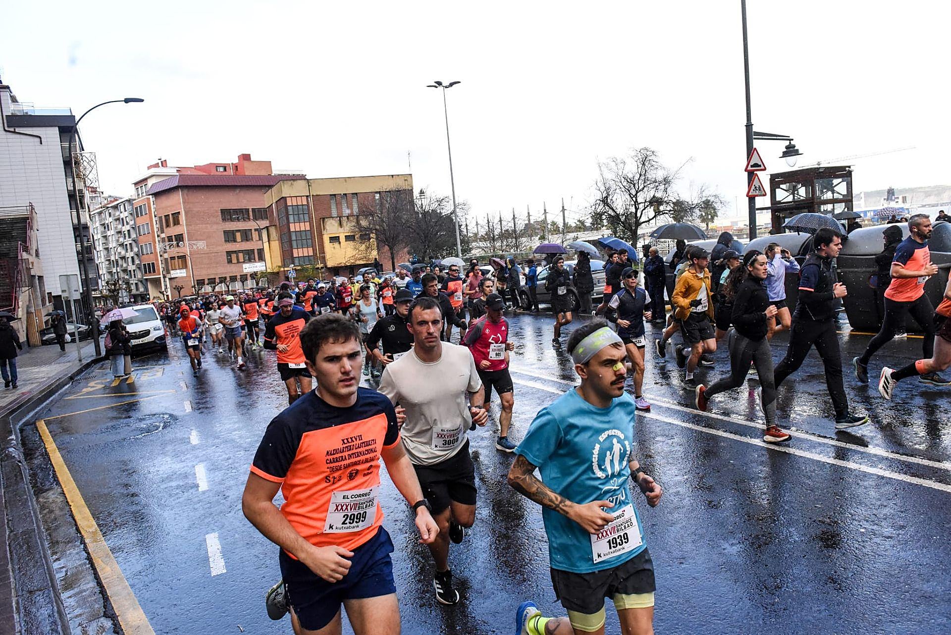 Las imágenes de la &#039;Santurce a Bilbao&#039;