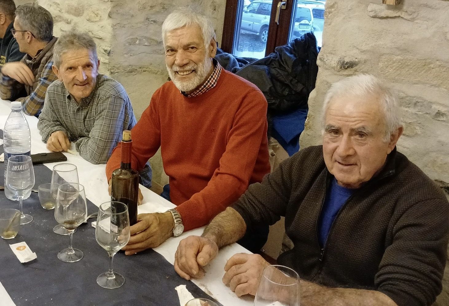 Fernando Sáez de Ocáriz, Carlos García de Albéniz e Iñaki Legorburu.