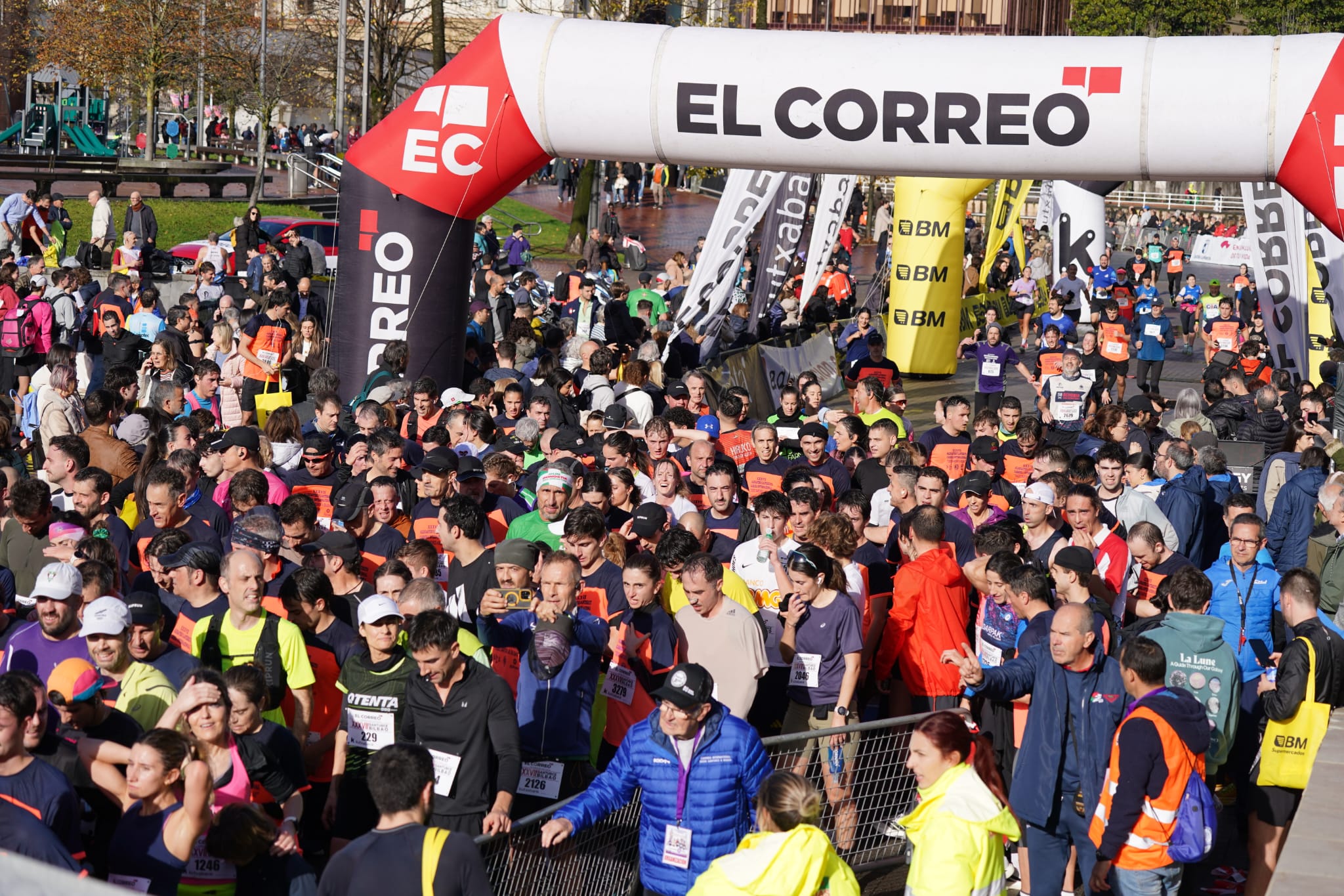 Las imágenes de la &#039;Santurce a Bilbao&#039;
