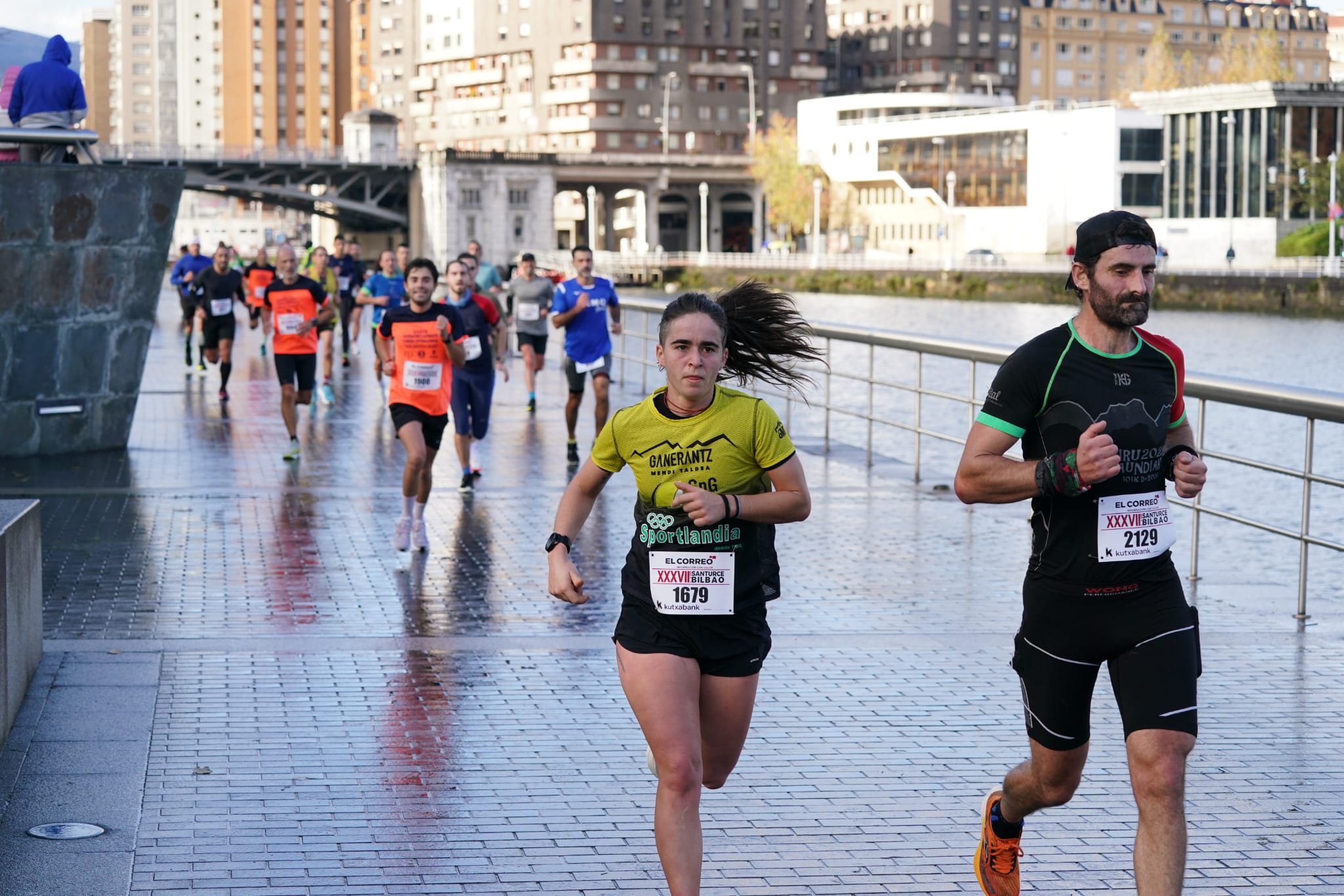 Las imágenes de la &#039;Santurce a Bilbao&#039;