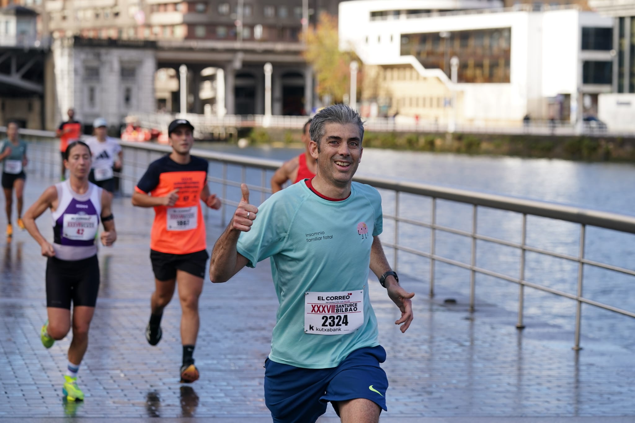 Las imágenes de la &#039;Santurce a Bilbao&#039;