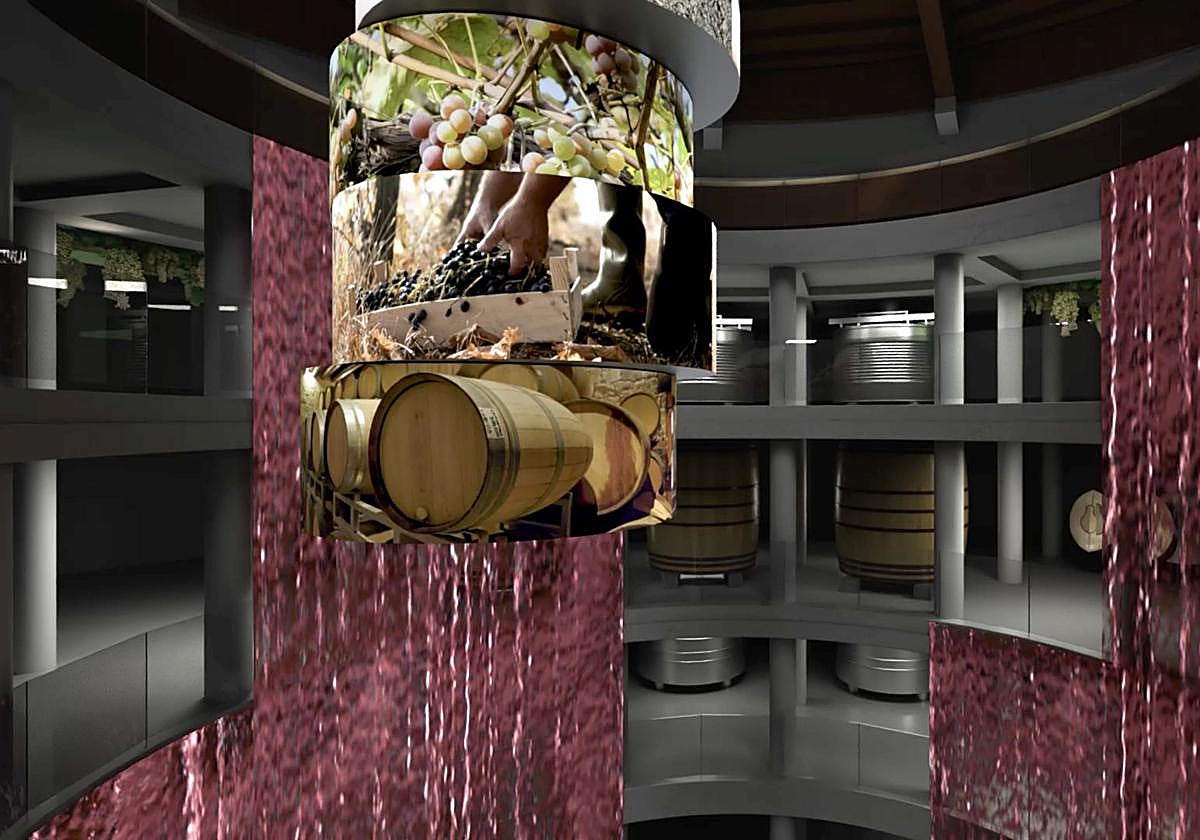 Así será el museo del vino alavés en Elciego