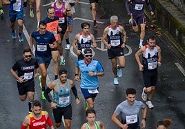 Las imágenes de la 'Santurce a Bilbao'