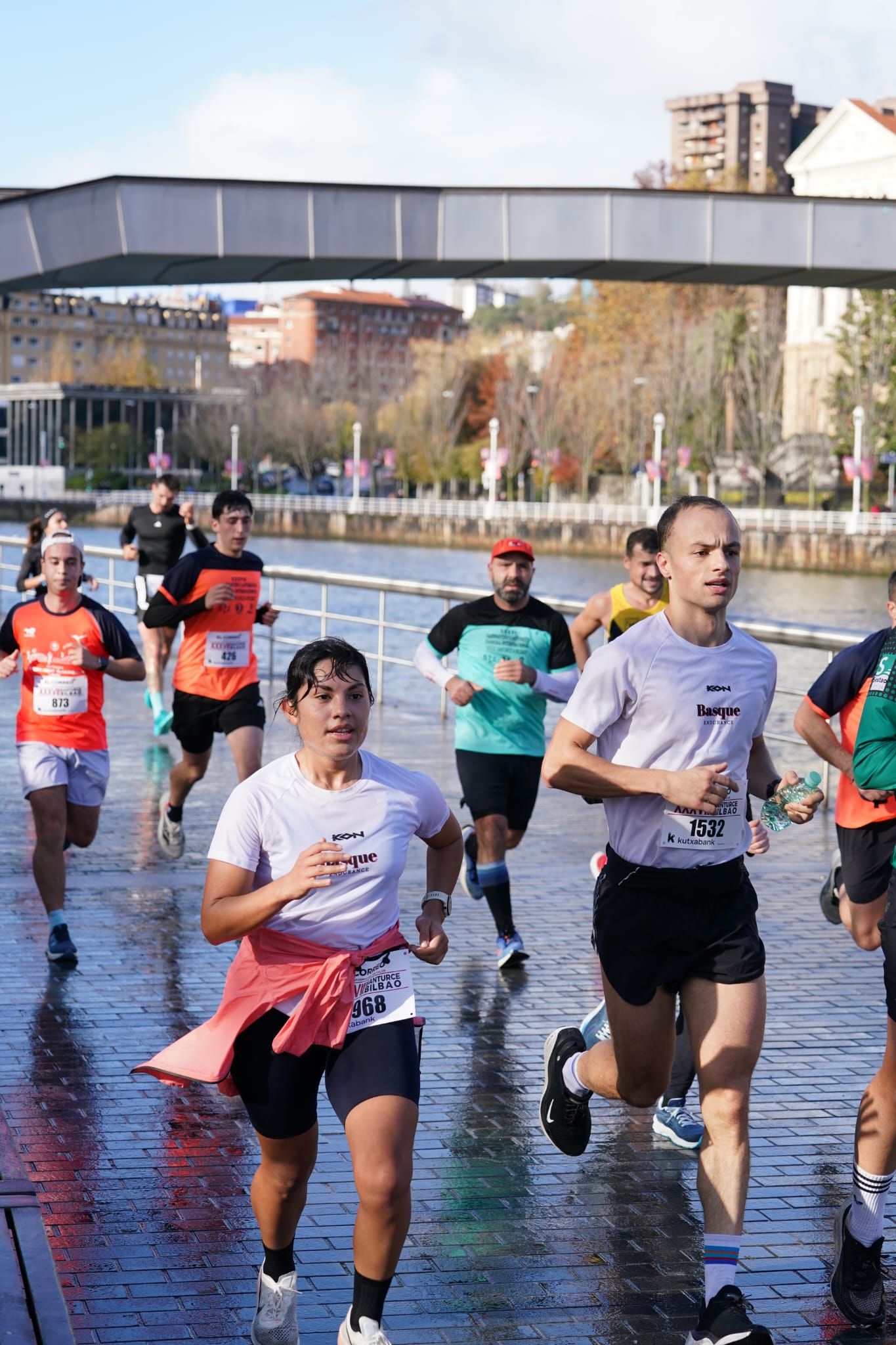 Las imágenes de la &#039;Santurce a Bilbao&#039;