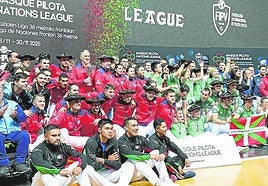 España, campeona de la Liga de Naciones de pelota en Bizkaia