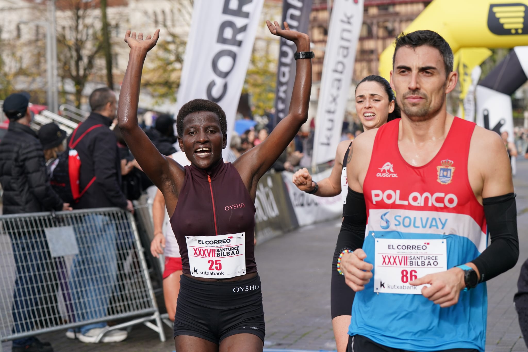 Las imágenes de la &#039;Santurce a Bilbao&#039;