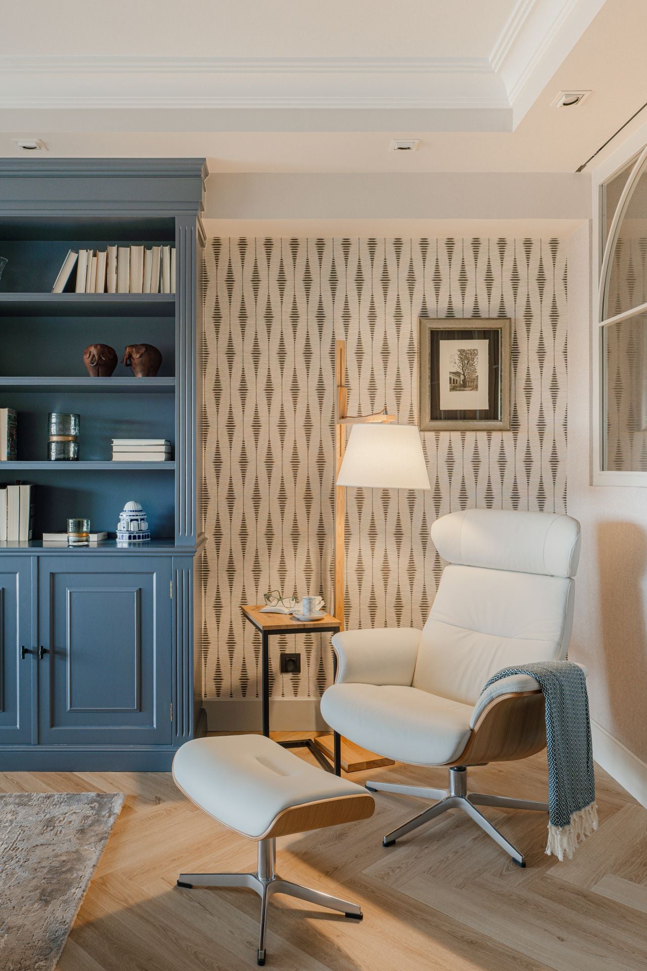 Clásico y moderno a la vez: la transformación de un piso de 110 metros en Getxo