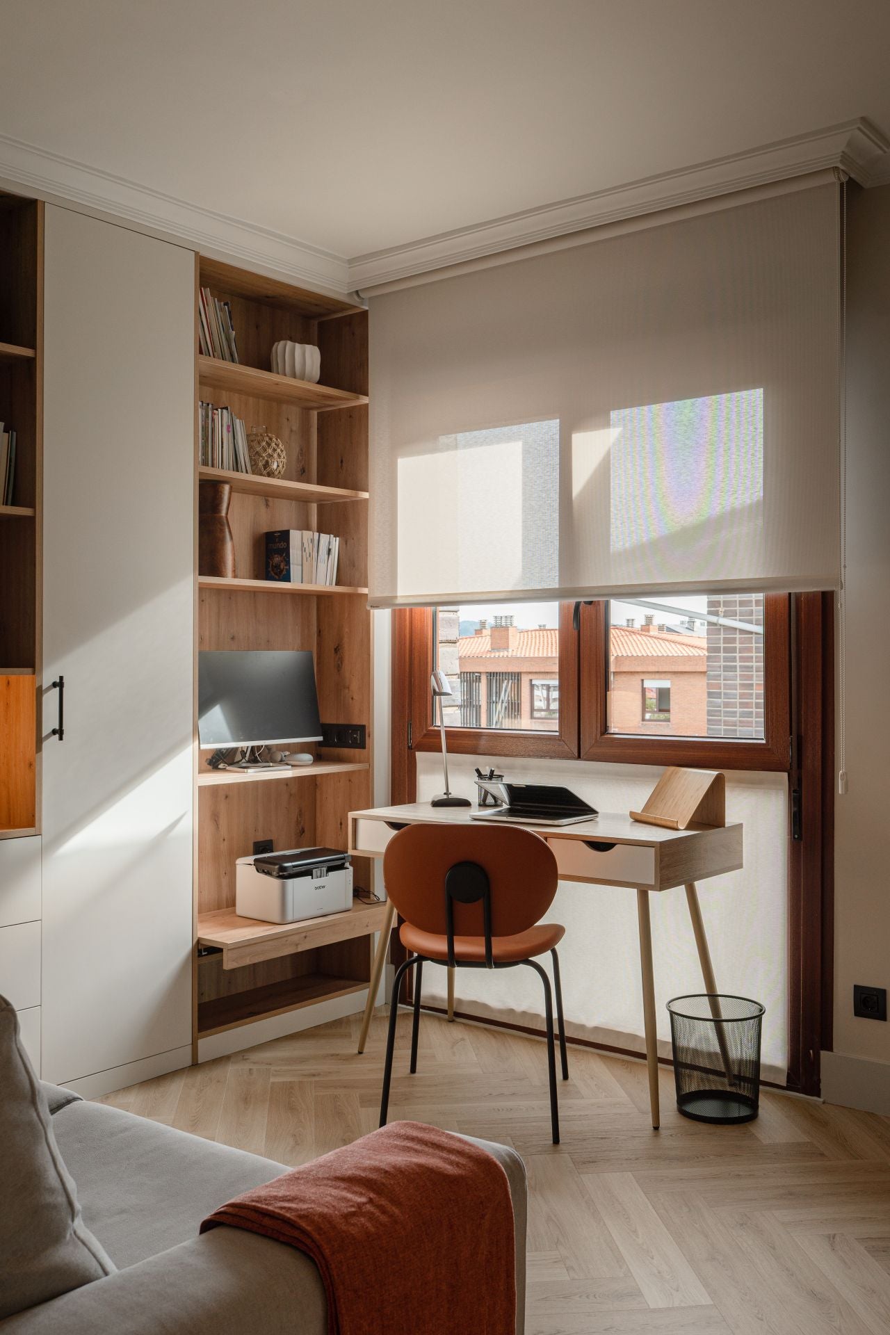 Clásico y moderno a la vez: la transformación de un piso de 110 metros en Getxo