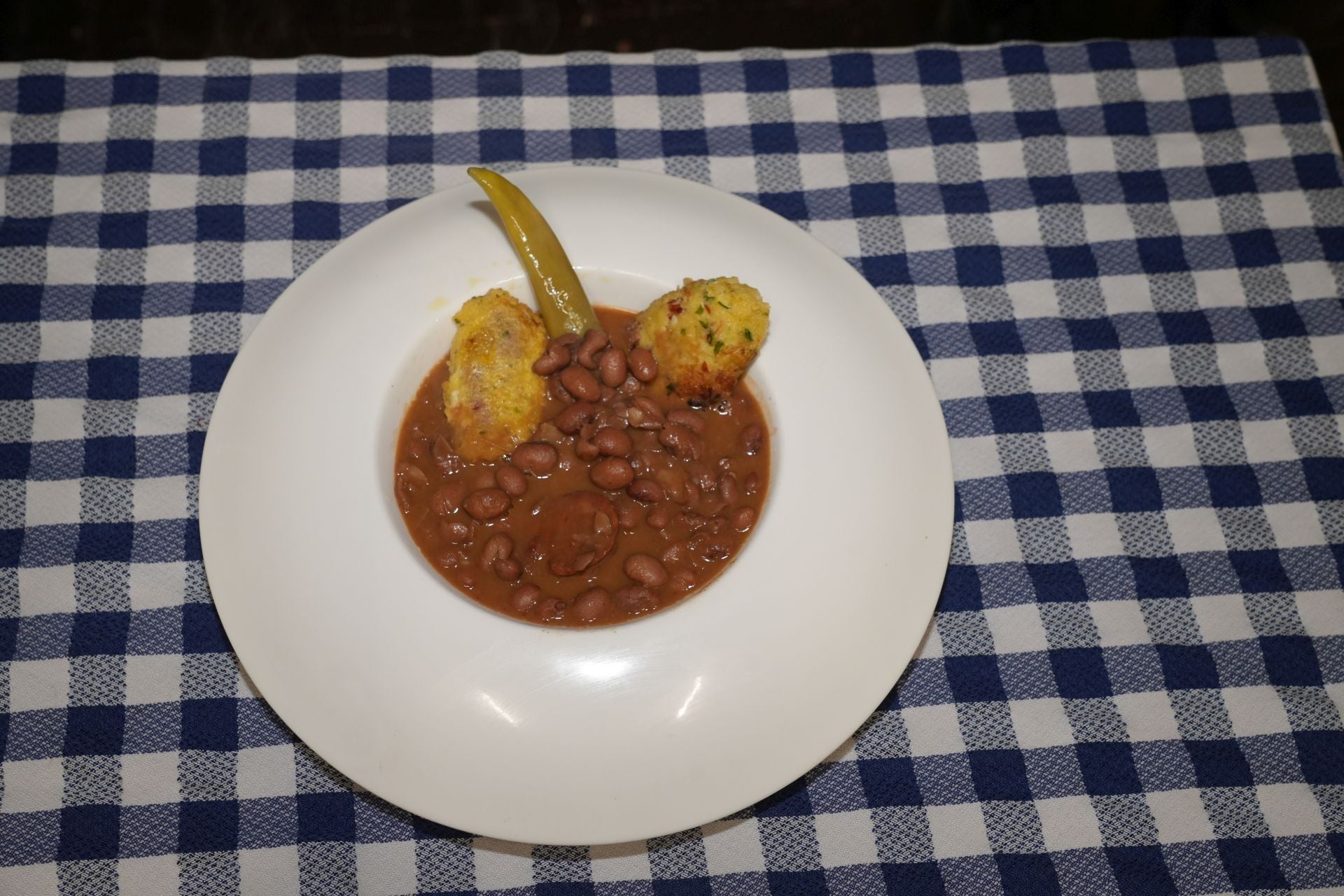 Así fue la cena en Zaldiaran