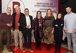 Garikoitz Ríos, Jaume Ponsarnau, Xabier Lapitz, Iratxe Rementeria, Yurdana Burgoa, Lara Martín y Aitor Maiztegi.