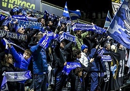 La afición albiazul se dejó notar en La Florida.