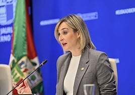 Maria Ubarretxe,a consejera de Gobernanza, Administración Digital y Autogobierno