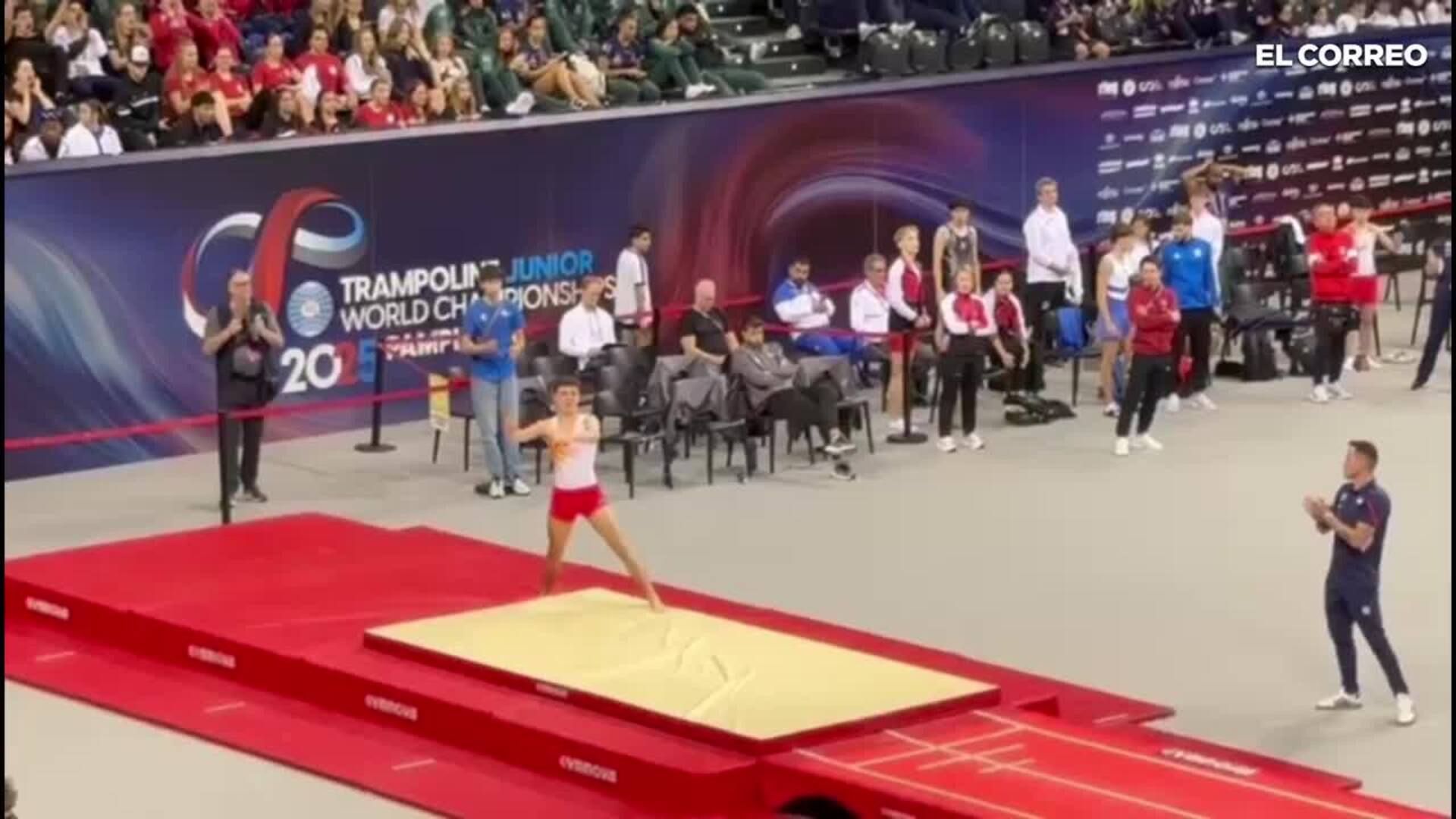 Las acrobacias de Oier Ponti