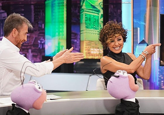 Sonsoles ónega y Verónica Sánchez en 'El Hormiguero'.