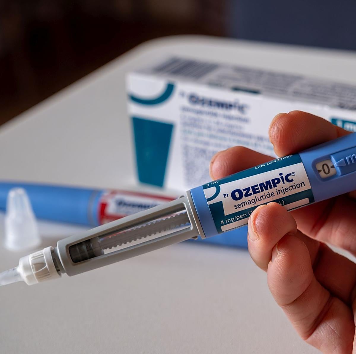 Ozempic se inyecta una vez a la semana.