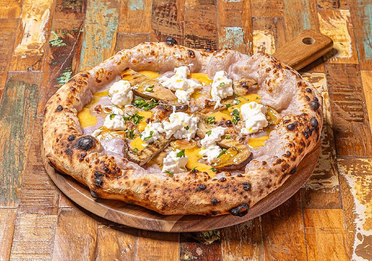 Pizza Basoa, ganadora vasca del certamen nacional y la cuarta del Top 15 Spain.