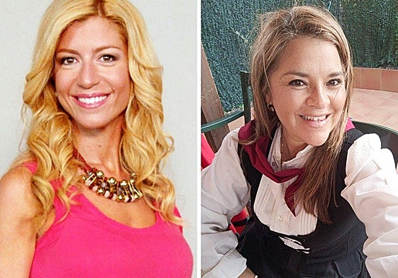 Reyes Prados y Elena Herrera.