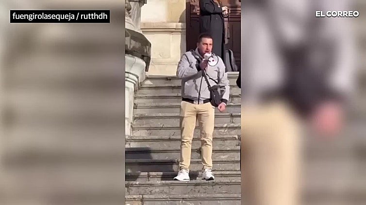 El discurso viral de un autónomo en la manifestación de Bilbao