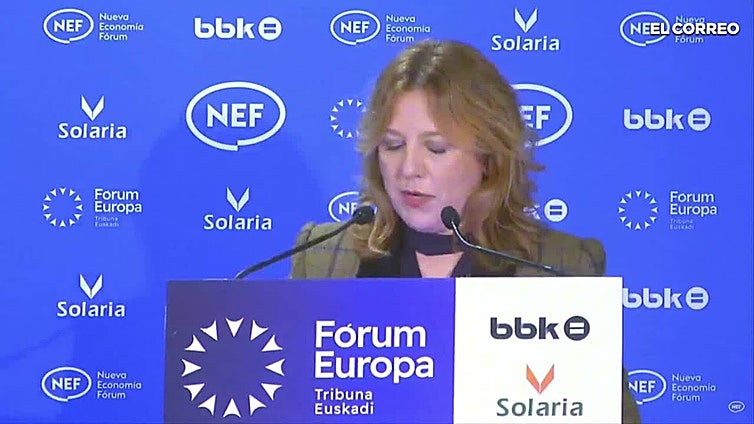 La presidenta de Confebask: «¿Qué aporta el sindicato ELA al país?»