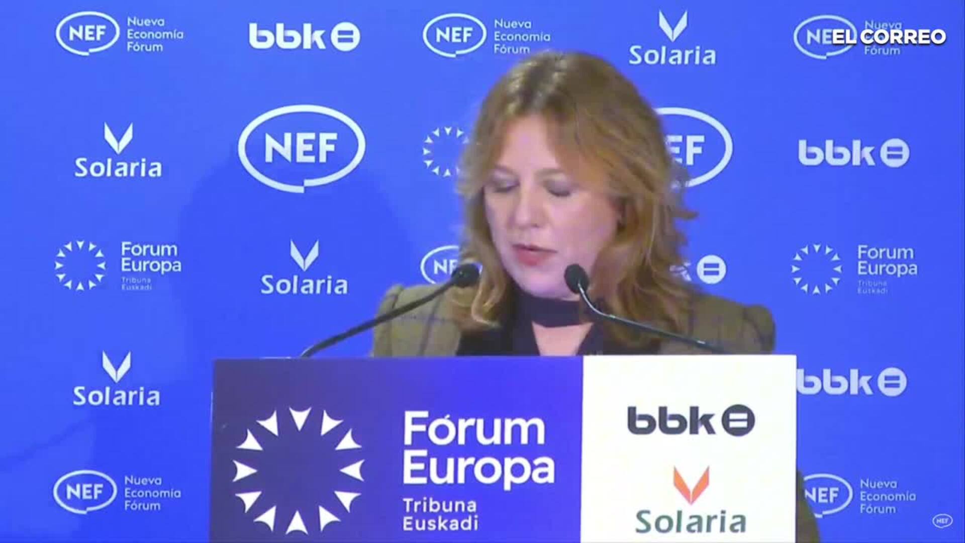 La presidenta de Confebask: «¿Qué aporta el sindicato ELA al país?»