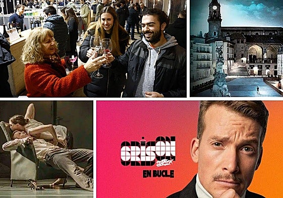 Vino, teatro y mucho humor para este puente festivo en Vitoria