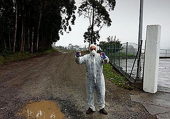 Hallazgo de lindane en el viejo vertedero de Jata